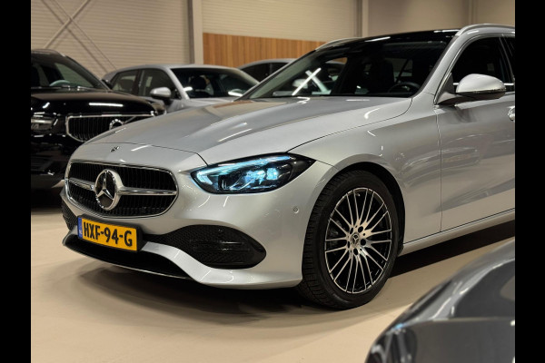 Mercedes-Benz C-Klasse Estate 180 Business Line, Pano, Apple Carplay, Ambiënte Light, Private Glas, Cam, PDC, 18"Velg, Onderhoud