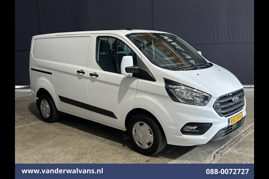 Ford Transit Custom 2.0 TDCI L1H1 Euro6 Airco | 2500KG Trekvermogen | Cruisecontrol | Parkeersensoren | Bijrijdersbank LED, achterklep
