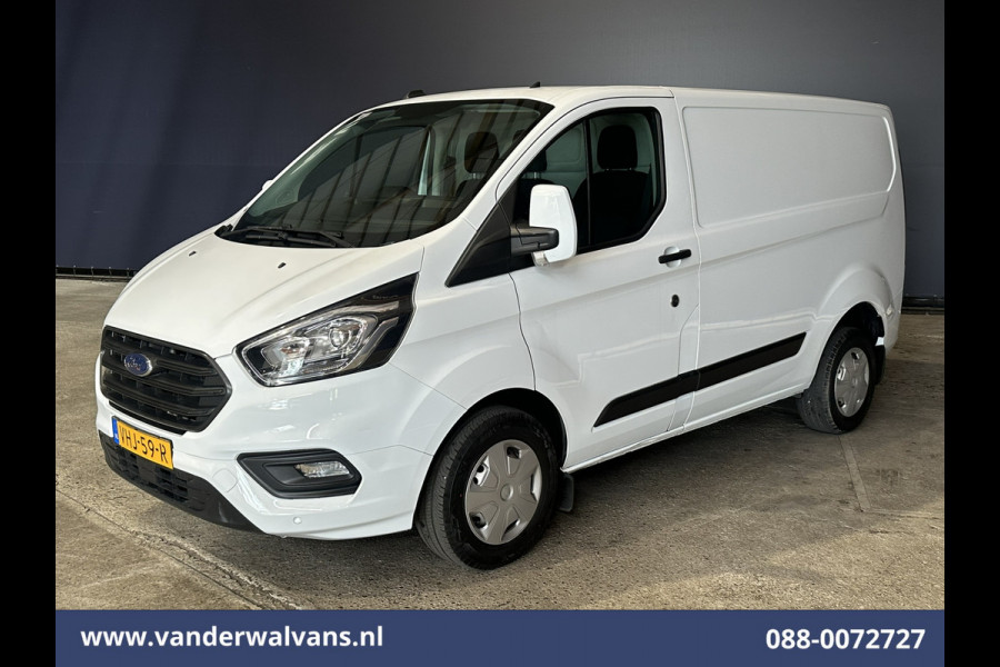 Ford Transit Custom 2.0 TDCI L1H1 Euro6 Airco | 2500KG Trekvermogen | Cruisecontrol | Parkeersensoren | Bijrijdersbank LED, achterklep