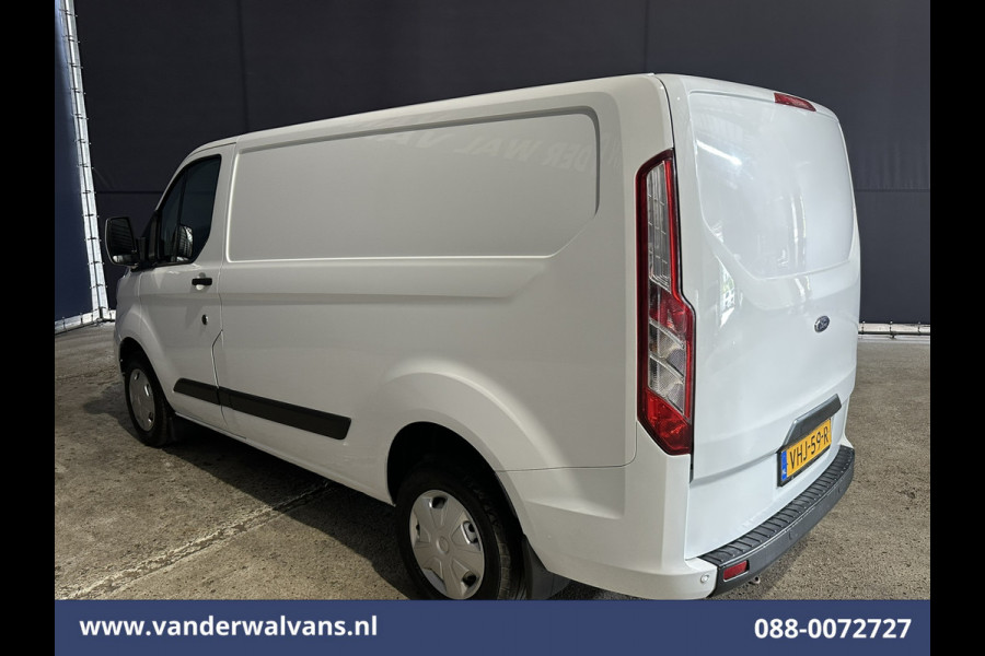 Ford Transit Custom 2.0 TDCI L1H1 Euro6 Airco | 2500KG Trekvermogen | Cruisecontrol | Parkeersensoren | Bijrijdersbank LED, achterklep
