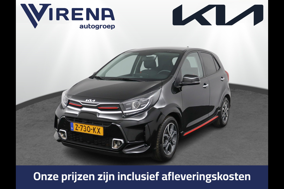 Kia Picanto 1.0 DPi GT-Line Apple Carplay/Android Auto - Cruise Control - Climate Control - Lederen Bekleding - Navigatie - Fabrieksgarantie tot 05-2031 Kia Picanto 1.0 DPi GT-Line Apple Carplay/Android Auto - Cruise Control - Climate Control - Lederen Bekleding - Navigatie - Fabrieksgarantie tot 05-2031