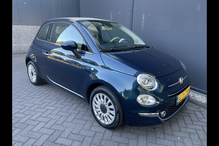 Fiat 500C 0.9 TwinAir Turbo Lounge Cruise control - Airco - Navigatie full map - Bluetooth - Radio - Start/stop systeem