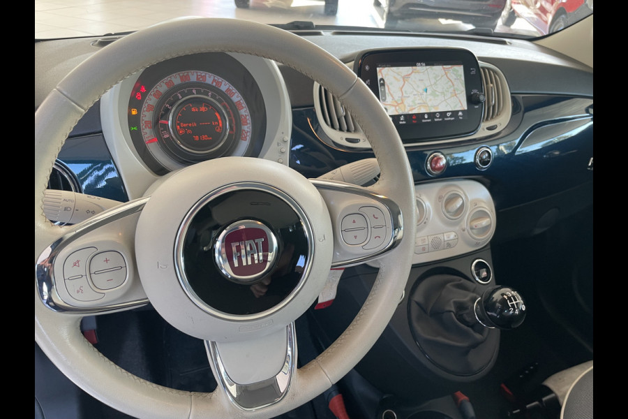 Fiat 500C 0.9 TwinAir Turbo Lounge Cruise control - Airco - Navigatie full map - Bluetooth - Radio - Start/stop systeem