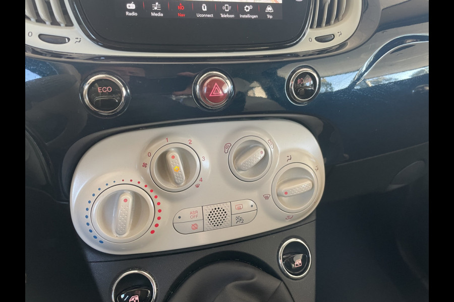 Fiat 500C 0.9 TwinAir Turbo Lounge Cruise control - Airco - Navigatie full map - Bluetooth - Radio - Start/stop systeem