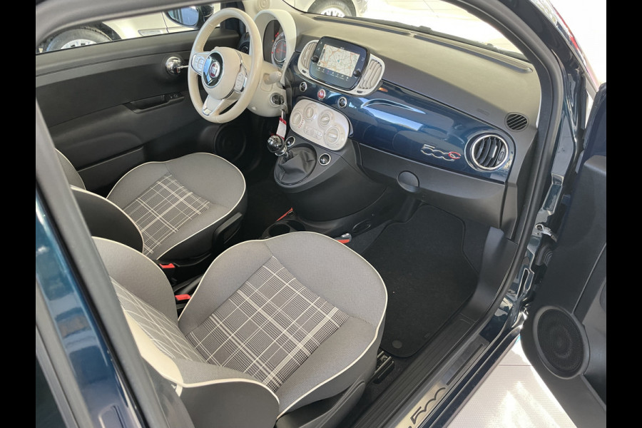 Fiat 500C 0.9 TwinAir Turbo Lounge Cruise control - Airco - Navigatie full map - Bluetooth - Radio - Start/stop systeem