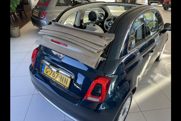 Fiat 500C 0.9 TwinAir Turbo Lounge Cruise control - Airco - Navigatie full map - Bluetooth - Radio - Start/stop systeem