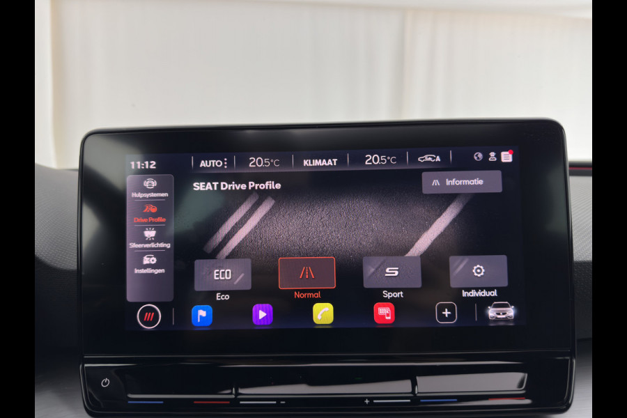 Seat Leon Sportstourer 2.0 TDI FR Business Intense (INCL-BTW) Aut.  *PANO | FULL-LED | ADAPTIVE-CRUISE | DIGI-COCKPIT | NAVI-FULLMAP | LEATHER-MICROFIBRE | CARPLAY | KEYLESS | SHIFT-PADDLES | SPORT-SEATS | AMBIENT-LIGHT | CAMERA | 17''ALU | T