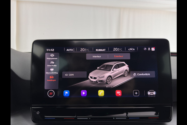 Seat Leon Sportstourer 2.0 TDI FR Business Intense (INCL-BTW) Aut.  *PANO | FULL-LED | ADAPTIVE-CRUISE | DIGI-COCKPIT | NAVI-FULLMAP | LEATHER-MICROFIBRE | CARPLAY | KEYLESS | SHIFT-PADDLES | SPORT-SEATS | AMBIENT-LIGHT | CAMERA | 17''ALU | T