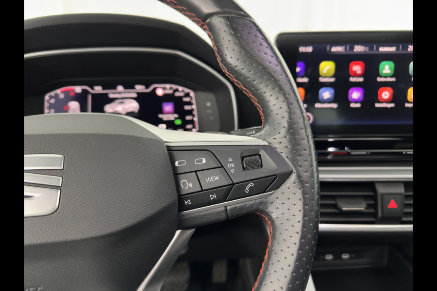 Seat Leon Sportstourer 2.0 TDI FR Business Intense (INCL-BTW) Aut.  *PANO | FULL-LED | ADAPTIVE-CRUISE | DIGI-COCKPIT | NAVI-FULLMAP | LEATHER-MICROFIBRE | CARPLAY | KEYLESS | SHIFT-PADDLES | SPORT-SEATS | AMBIENT-LIGHT | CAMERA | 17''ALU | T