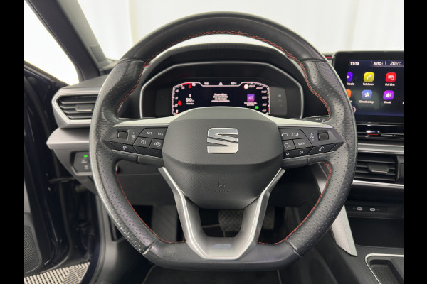 Seat Leon Sportstourer 2.0 TDI FR Business Intense (INCL-BTW) Aut.  *PANO | FULL-LED | ADAPTIVE-CRUISE | DIGI-COCKPIT | NAVI-FULLMAP | LEATHER-MICROFIBRE | CARPLAY | KEYLESS | SHIFT-PADDLES | SPORT-SEATS | AMBIENT-LIGHT | CAMERA | 17''ALU | T