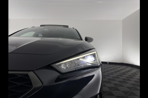 Seat Leon Sportstourer 2.0 TDI FR Business Intense (INCL-BTW) Aut.  *PANO | FULL-LED | ADAPTIVE-CRUISE | DIGI-COCKPIT | NAVI-FULLMAP | LEATHER-MICROFIBRE | CARPLAY | KEYLESS | SHIFT-PADDLES | SPORT-SEATS | AMBIENT-LIGHT | CAMERA | 17''ALU | T