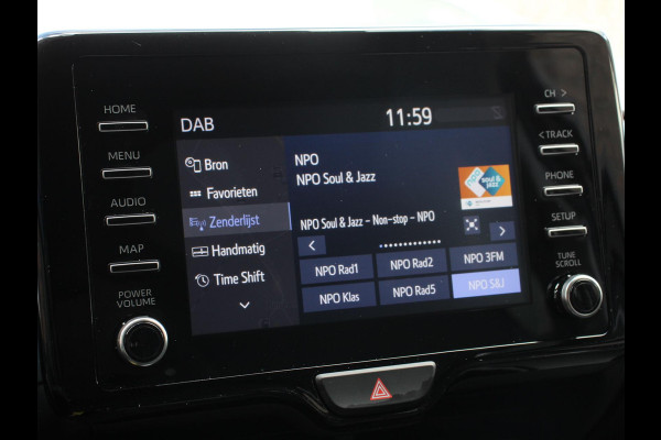 Toyota Yaris 1.5 Hybrid Comfort Aut Carplay Automatische Airco Toyota Safety Sense Adaptieve lampen Verkeerborden herkenning bots waarschuwing