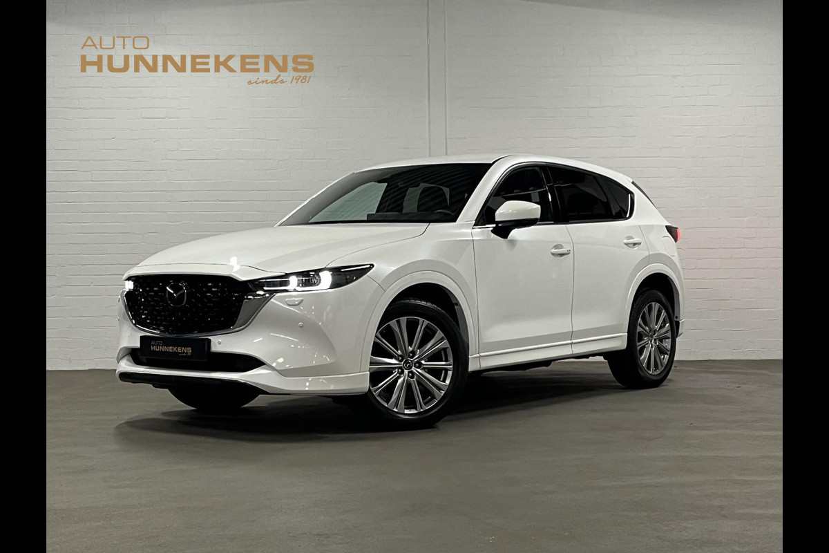 Mazda CX-5 2.5 AWD e-SkyActiv-G Takumi | Adapt. Cruise control | Head-up | Bose | Stoelkoeling | 360 graden Camera | Leder | Mazda CX-5 2.5 AWD e-SkyActiv-G Takumi | Adapt. Cruise control | Head-up | Bose | Stoelkoeling | 360 graden Camera | Leder |