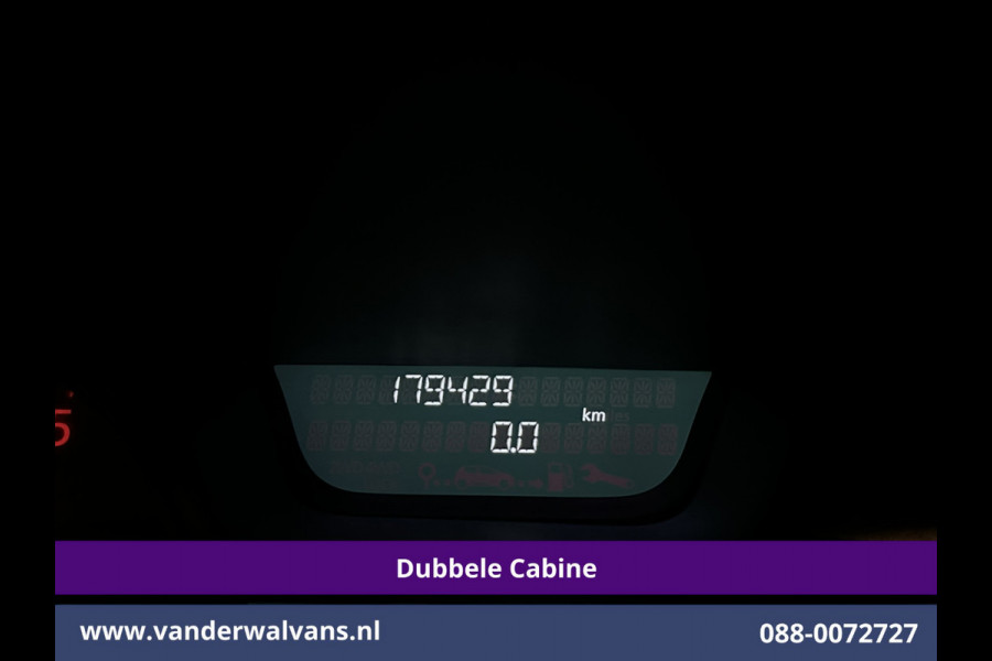 Renault Trafic 1.6 dCi L2H1 Dubbele Cabine Euro6 2x Zijdeur | Airco | 6-zits | Navigatie | Cruisecontrol Trekhaak, Bijrijdersbank, Parkeersensoren