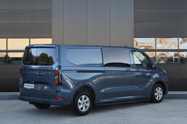 Ford Transit Custom 320 2.0 TDCI L2H1 Limited DC 136pk - 5 Zits - 360 Camera - Blind Spot - Stoelverwarming - Navi - ACC - Rijklaar