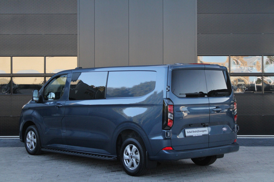 Ford Transit Custom 320 2.0 TDCI L2H1 Limited DC 136pk - 5 Zits - 360 Camera - Blind Spot - Stoelverwarming - Navi - ACC - Rijklaar