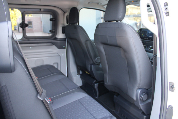 Ford Transit Custom 320 2.0 TDCI L2H1 Limited DC 170pk - 5 Zits - Adaptive Cruise - Navi - 2x Schuifdeur - Verwarmd stuur - 70l tank - 17" LM velgen