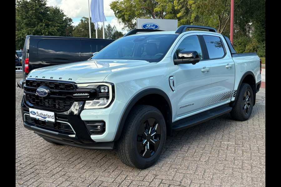 Ford Ranger 2.3 PHEV Stormtrak Double Cab 281pk | 5 persoons! | Technology Pack Plus Trailer | Cargo Area Pack | Power Rollertop | Prijs excl. BTW incl. BPM | laadkabel mode 3 16A