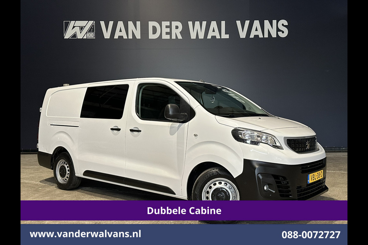 Peugeot Expert 2.0 BlueHDI 123pk L3H1 Dubbele Cabine Euro6 Airco | 6-Zits | Navigatie | 2500kg Trekhaak Apple Carplay, Android Auto, Cruisecontrol, Parkeersensoren, Bijrijdersbank Peugeot Expert 2.0 BlueHDI 123pk L3H1 Dubbele Cabine Euro6 Airco | 6-Zits | Navigatie | 2500kg Trekhaak Apple Carplay, Android Auto, Cruisecontrol, Parkeersensoren, Bijrijdersbank