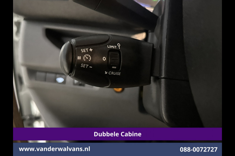 Peugeot Expert 2.0 BlueHDI 123pk L3H1 Dubbele Cabine Euro6 Airco | 6-Zits | Navigatie | 2500kg Trekhaak Apple Carplay, Android Auto, Cruisecontrol, Parkeersensoren, Bijrijdersbank