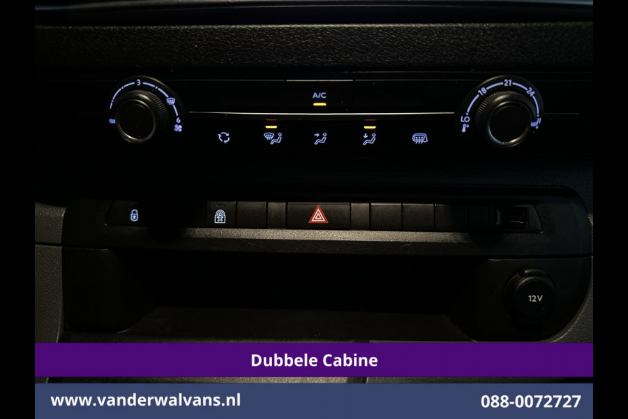 Peugeot Expert 2.0 BlueHDI 123pk L3H1 Dubbele Cabine Euro6 Airco | 6-Zits | Navigatie | 2500kg Trekhaak Apple Carplay, Android Auto, Cruisecontrol, Parkeersensoren, Bijrijdersbank