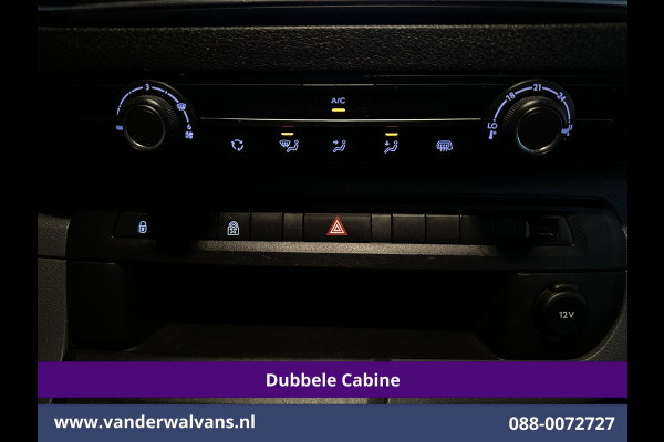 Peugeot Expert 2.0 BlueHDI 123pk L3H1 Dubbele Cabine Euro6 Airco | 6-Zits | Navigatie | 2500kg Trekhaak Apple Carplay, Android Auto, Cruisecontrol, Parkeersensoren, Bijrijdersbank