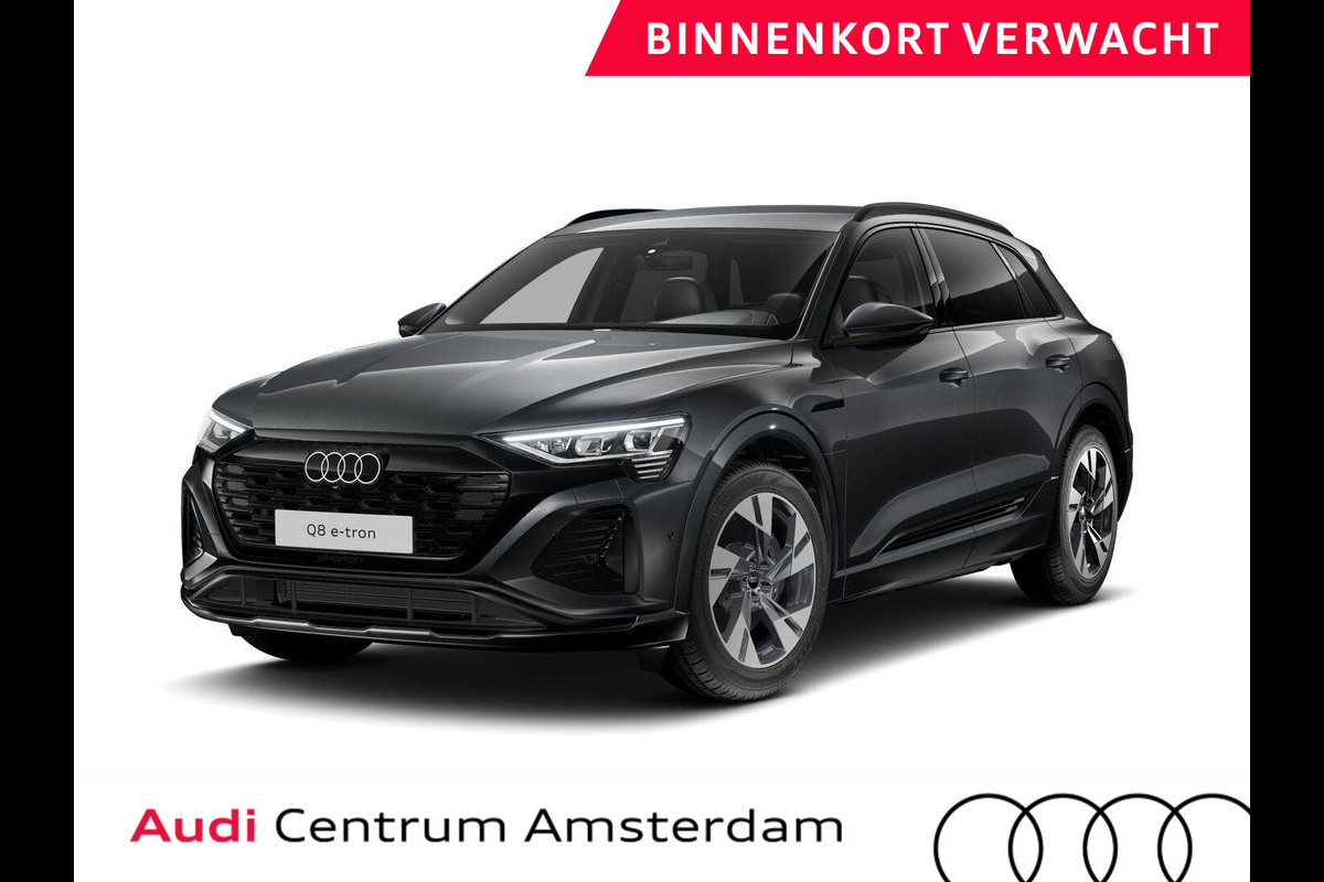 Audi Q8 e-tron 50 quattro S Edition 95 kWh 340pk| Luchtvering | Assistentiepakket City | Elektrisch verstelbare voorstoelen+ geheugen bestuurdersstoel Audi Q8 e-tron 50 quattro S Edition 95 kWh 340pk| Luchtvering | Assistentiepakket City | Elektrisch verstelbare voorstoelen+ geheugen bestuurdersstoel