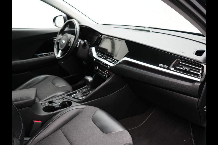 Kia Niro 1.6 GDi Hybrid DynamicLine Plug In Hybrid 142pk Dealer O.H PHEV | Adaptive Cruise | JBL Sound | Lederen Sportstoelen Verwarmd | Keyless | Apple Carplay | Camera | Navigatie | Blis | Virtual |  DAB |
