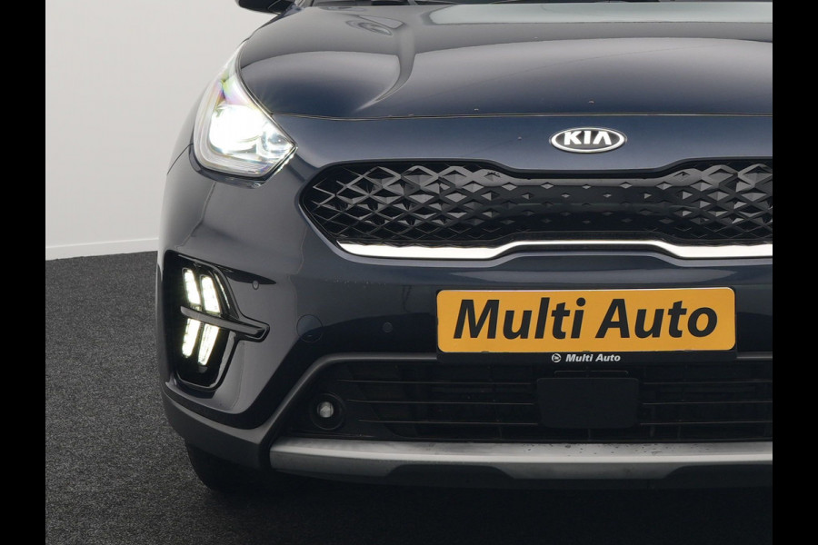 Kia Niro 1.6 GDi Hybrid DynamicLine Plug In Hybrid 142pk Dealer O.H PHEV | Adaptive Cruise | JBL Sound | Lederen Sportstoelen Verwarmd | Keyless | Apple Carplay | Camera | Navigatie | Blis | Virtual |  DAB |