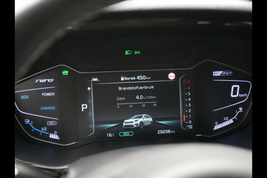 Kia Niro 1.6 GDi Hybrid DynamicLine Plug In Hybrid 142pk Dealer O.H PHEV | Adaptive Cruise | JBL Sound | Lederen Sportstoelen Verwarmd | Keyless | Apple Carplay | Camera | Navigatie | Blis | Virtual |  DAB |
