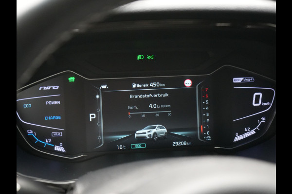 Kia Niro 1.6 GDi Hybrid DynamicLine Plug In Hybrid 142pk Dealer O.H PHEV | Adaptive Cruise | JBL Sound | Lederen Sportstoelen Verwarmd | Keyless | Apple Carplay | Camera | Navigatie | Blis | Virtual |  DAB |