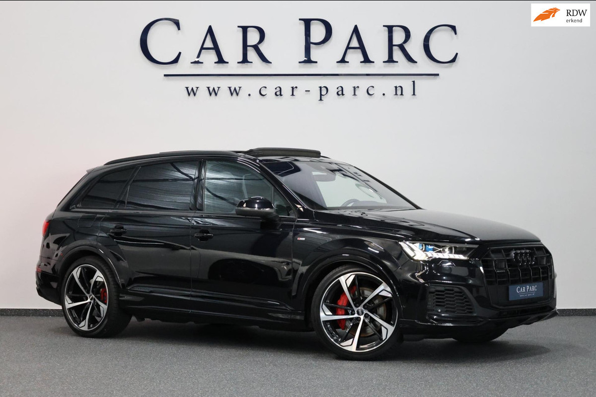 Audi Q7 55 TFSI quattro Pro Line S 7p S-LINE/LED/VIRTUAL/SFEER/BOSE/LUCHT/LEER+S.VERWARMING/22" LMV/ACC/ECC/12 MND GARANTIE!