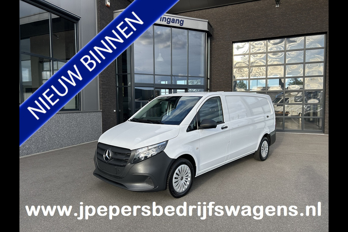 Mercedes-Benz Vito 116 CDI XL Facelift / MBUX / Navigatie / Camera / Cruise control / Airco / 270 Graden achterdeuren Mercedes-Benz Vito 116 CDI XL Facelift / MBUX / Navigatie / Camera / Cruise control / Airco / 270 Graden achterdeuren