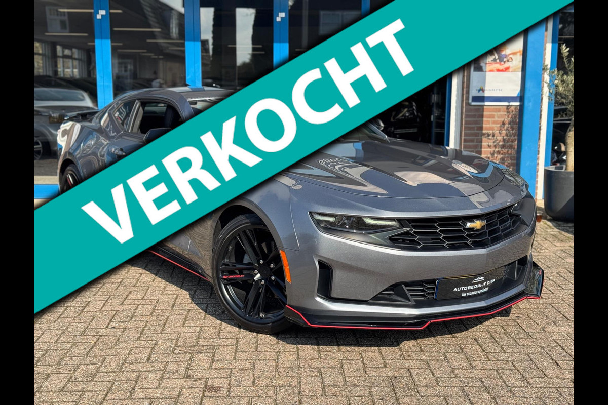 Chevrolet Camaro 2.0 Turbo 2020 Grijs AUT LEDER APK NAP! Chevrolet Camaro 2.0 Turbo 2020 Grijs AUT LEDER APK NAP!