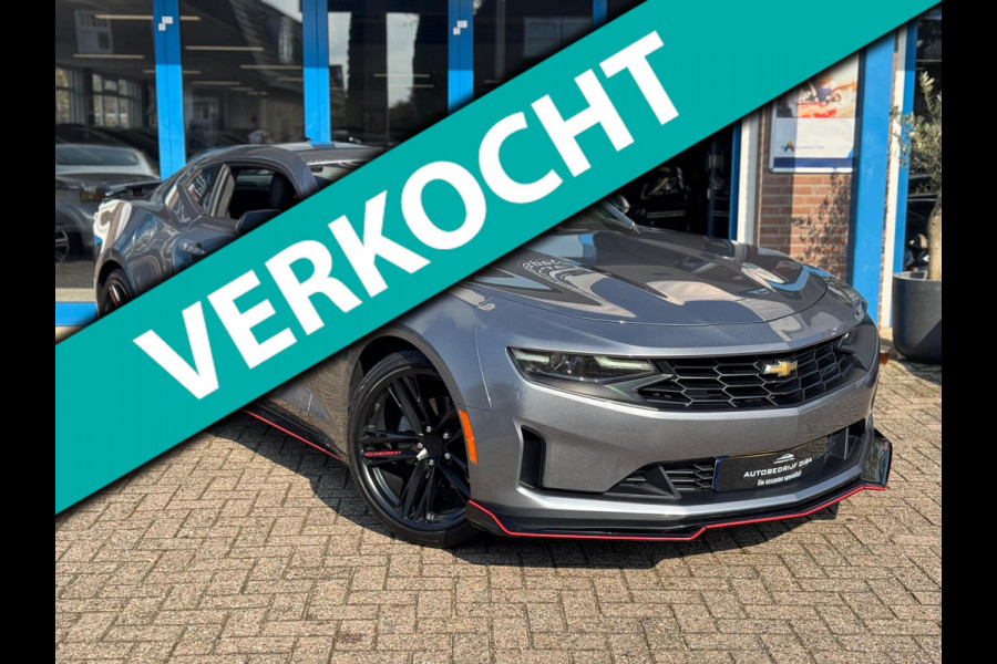Chevrolet Camaro 2.0 Turbo 2020 Grijs AUT LEDER APK NAP!