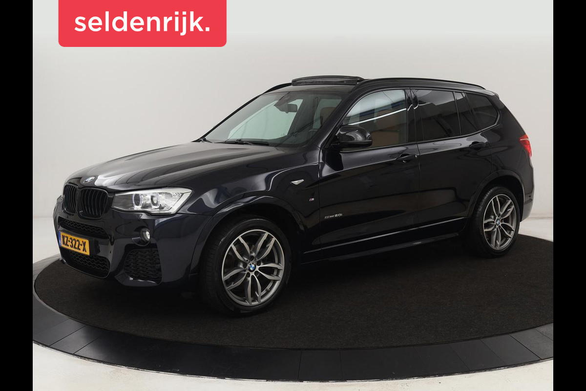 BMW X3 sDrive20i High Executive | M Sport | Panoramadak | Carplay | Trekhaak | Leder | Sportstoelen | Camera | Stoelverwarming | Xenon | Navigatie | 19'' lichtmetalen velgen BMW X3 sDrive20i High Executive | M Sport | Panoramadak | Carplay | Trekhaak | Leder | Sportstoelen | Camera | Stoelverwarming | Xenon | Navigatie | 19'' lichtmetalen velgen