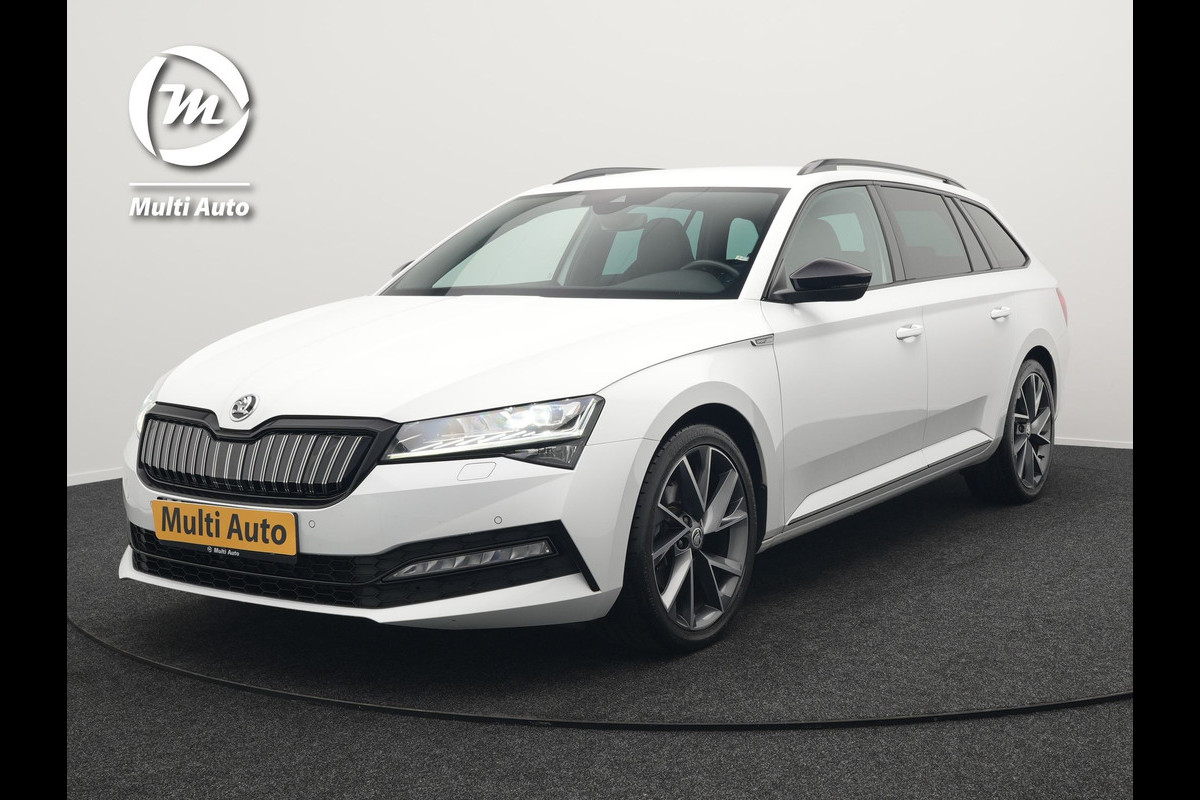 Škoda Superb Combi 1.4 TSI iV Sportline Business Plug In Hybrid 218pk Dealer O.H PHEV | Adaptive Cruise | Alcantara Sportstoelen Memory & Verwarmd | Apple Carplay | Sfeerverlichting | Keyless | Blis | Camera | Virtual | Navigatie | DAB | Škoda Superb Combi 1.4 TSI iV Sportline Business Plug In Hybrid 218pk Dealer O.H PHEV | Adaptive Cruise | Alcantara Sportstoelen Memory & Verwarmd | Apple Carplay | Sfeerverlichting | Keyless | Blis | Camera | Virtual | Navigatie | DAB |