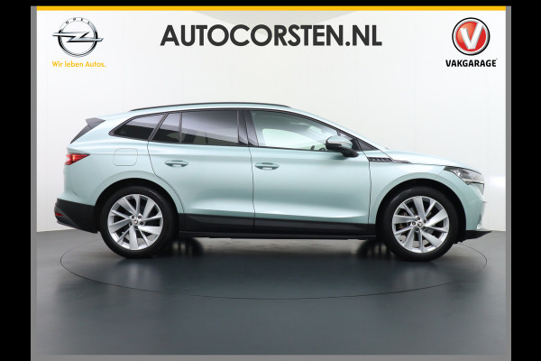 Škoda ENYAQ iV 60 180PK SOH 91% Apple Carplay Android NaviCamera 20" Matrix-Led Pdc-a+v Ecc Lmv Parkeerpakket Stoel+Stuurverwarming Comfortpakk Lichtpakket Dab Keyless advanced Bluetooth Cruise ControlRijstrooksensor Connected services Privacy Glas 1e Eigenaar Nieuwprijs €45.125 Origineel Nederlandse Auto