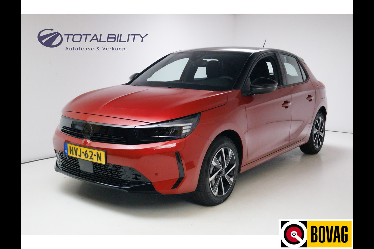 Opel Corsa 1.2 Turbo GS 101 PK | Stoel- en stuurverwarming | Adaptive cruise | Apple Carplay, Android auto Lane-keeping system, Side-assist Opel Corsa 1.2 Turbo GS 101 PK | Stoel- en stuurverwarming | Adaptive cruise | Apple Carplay, Android auto Lane-keeping system, Side-assist