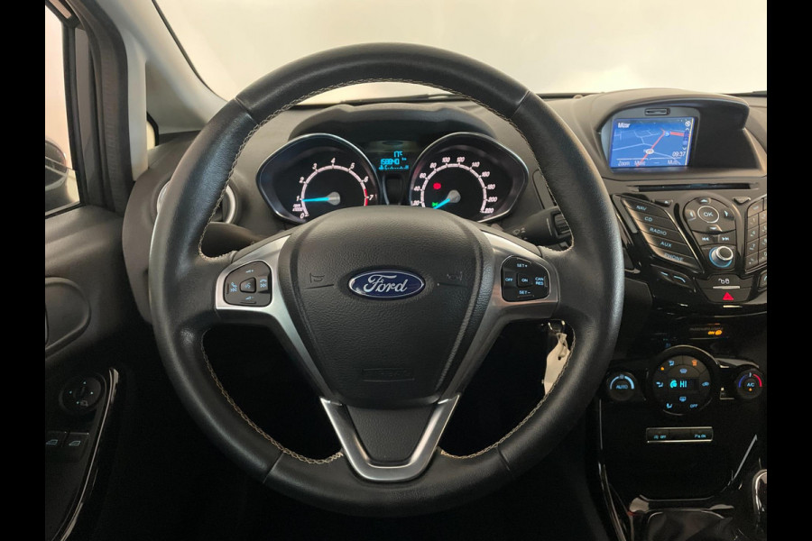 Ford Fiesta 1.0 EcoBoost Titanium AIRCO CLIMA NAVI CRUISE BT LED ELEK RAMEN CENT VERG VELGEN ZEER NETTE AUTO