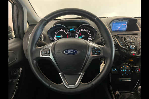 Ford Fiesta 1.0 EcoBoost Titanium AIRCO CLIMA NAVI CRUISE BT LED ELEK RAMEN CENT VERG VELGEN ZEER NETTE AUTO