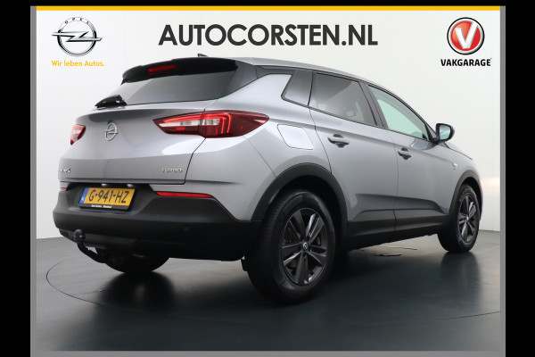 Opel Grandland X T131PK AUT-8 Navi Pdc Trekhaak Apple Carplay Android Auto Airco 120 Jaar Edition Regen-Lichtsensor DAB Lmv 17" Led Privacy Glas Origineel Nederlandse Auto Euro 6