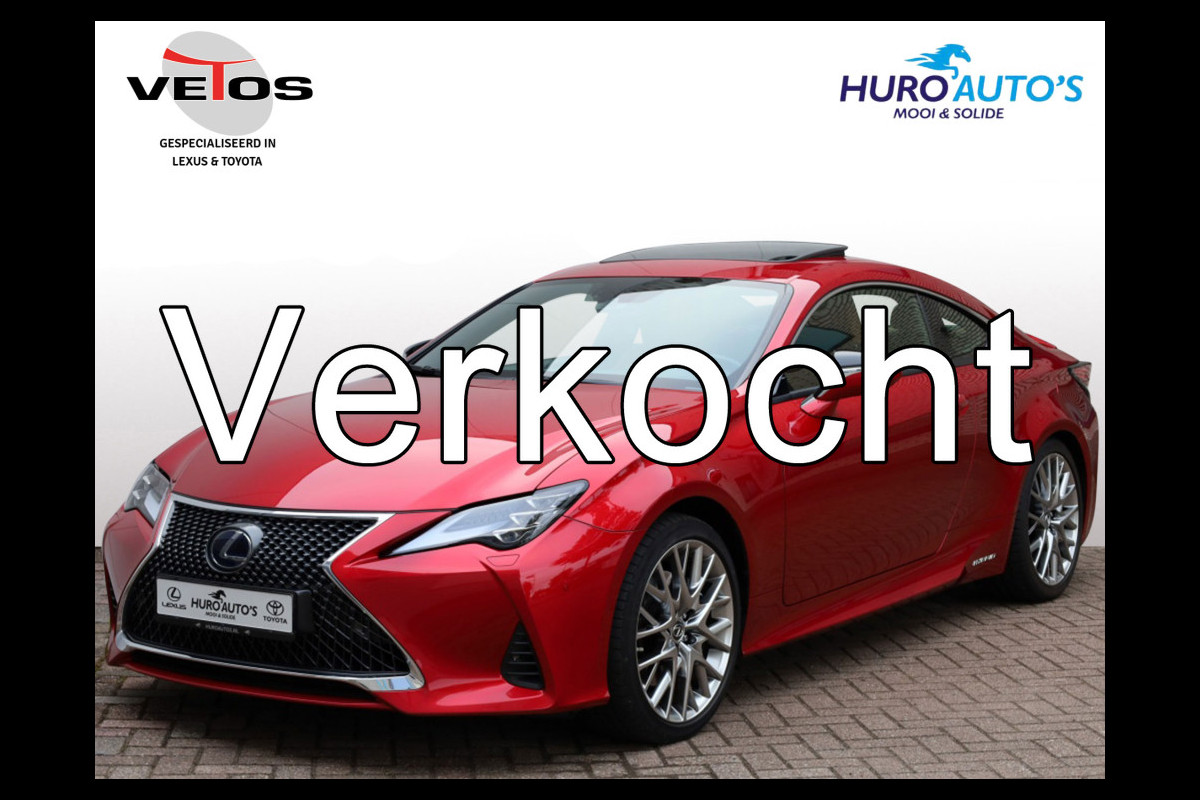 Lexus RC 300h Luxury Line | Mark Levinson | Schuifdak | Stoelventilatie Lexus RC 300h Luxury Line | Mark Levinson | Schuifdak | Stoelventilatie