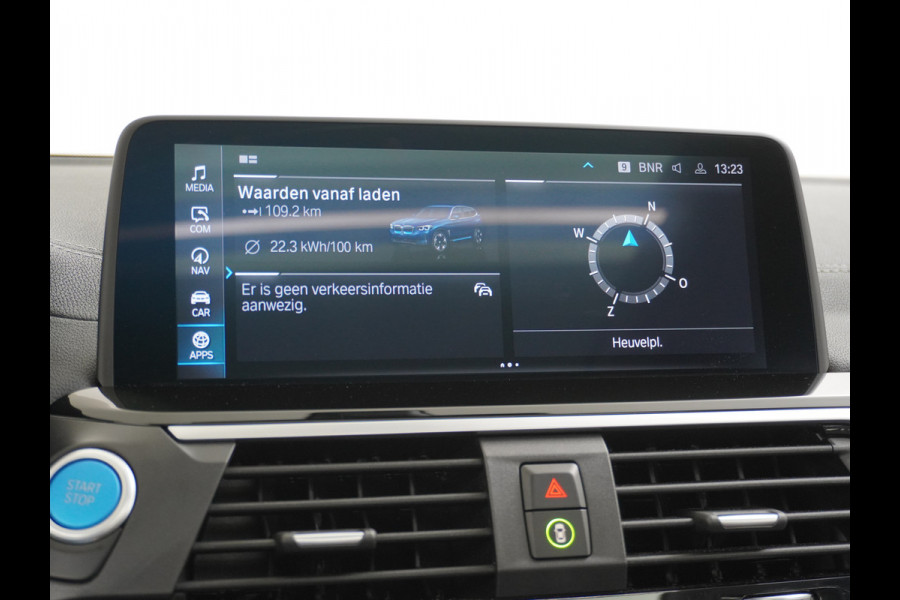 BMW iX3 High Executive 80kWh Leer+Elektr.-verst. Adap.Cruise Apple Carplay Android Auto Navi Ecc 360°Camera Panoramaschuifdak Harman&Kar Stoelverwarming Parkeer+Achteruitrij assistent Led Origineel Nederlandse Auto Zeer compleet! €73.000 nieuw!
