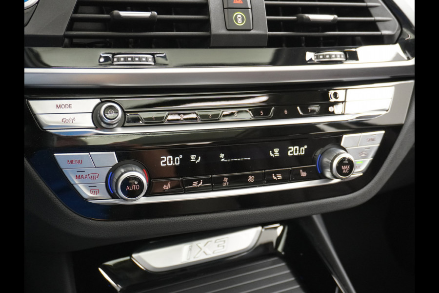 BMW iX3 High Executive 80kWh Leer+Elektr.-verst. Adap.Cruise Apple Carplay Android Auto Navi Ecc 360°Camera Panoramaschuifdak Harman&Kar Stoelverwarming Parkeer+Achteruitrij assistent Led Origineel Nederlandse Auto Zeer compleet! €73.000 nieuw!