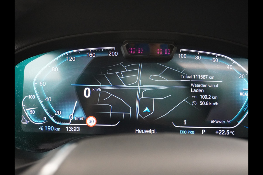 BMW iX3 High Executive 80kWh Leer+Elektr.-verst. Adap.Cruise Apple Carplay Android Auto Navi Ecc 360°Camera Panoramaschuifdak Harman&Kar Stoelverwarming Parkeer+Achteruitrij assistent Led Origineel Nederlandse Auto Zeer compleet! €73.000 nieuw!