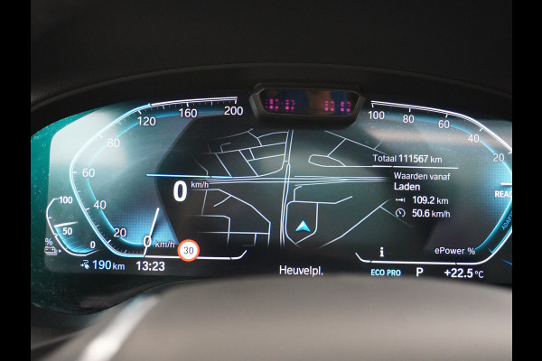 BMW iX3 High Executive 80kWh Leer+Elektr.-verst. Adap.Cruise Apple Carplay Android Auto Navi Ecc 360°Camera Panoramaschuifdak Harman&Kar Stoelverwarming Parkeer+Achteruitrij assistent Led Origineel Nederlandse Auto Zeer compleet! €73.000 nieuw!