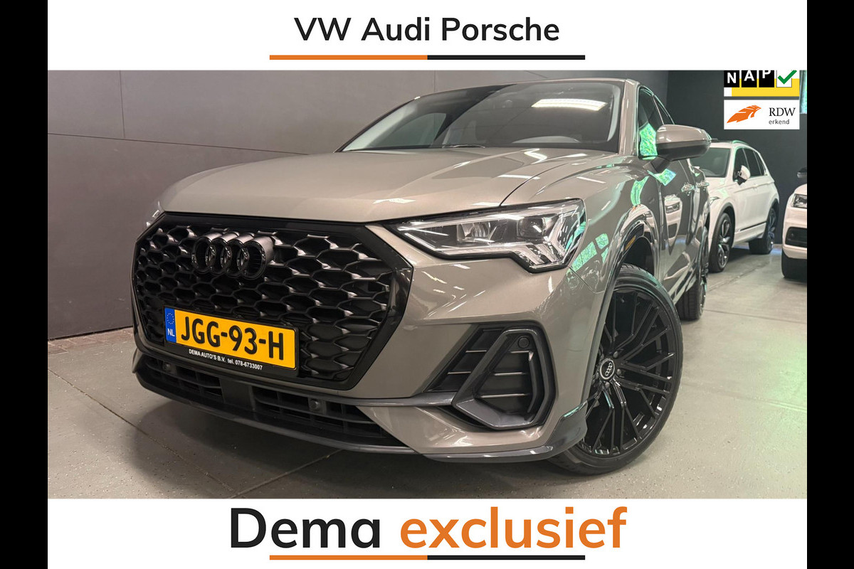 Audi Q3 Sportback 35 TFSI S-LINE BLACK-LINE 20'' NAVI/DAB/V-COCKPIT/CAM/A-CRUISE/ECC/PDC/// Audi Q3 Sportback 35 TFSI S-LINE BLACK-LINE 20'' NAVI/DAB/V-COCKPIT/CAM/A-CRUISE/ECC/PDC///