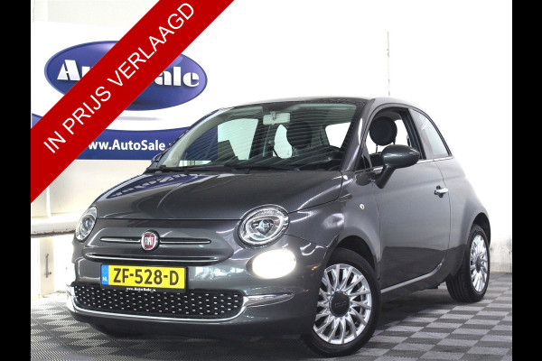 Fiat 500 1.2 Lounge APK-2026 PANO BLUET AIRCO LMV '17 Fiat 500 1.2 Lounge APK-2026 PANO BLUET AIRCO LMV '17