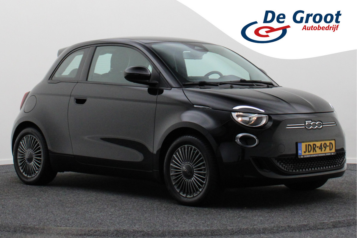 Fiat 500 Icon 42 kWh Virtual Cockpit, Climate, Apple Carplay, Cruise, Rijstrooksensor, DAB, 16'' Fiat 500 Icon 42 kWh Virtual Cockpit, Climate, Apple Carplay, Cruise, Rijstrooksensor, DAB, 16''